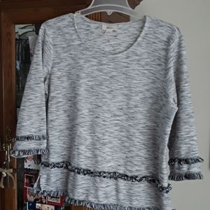 Style and Co - Black/White Top